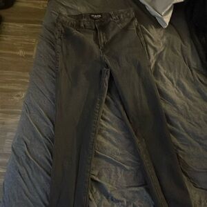 Black high waisted skinny fit jeans